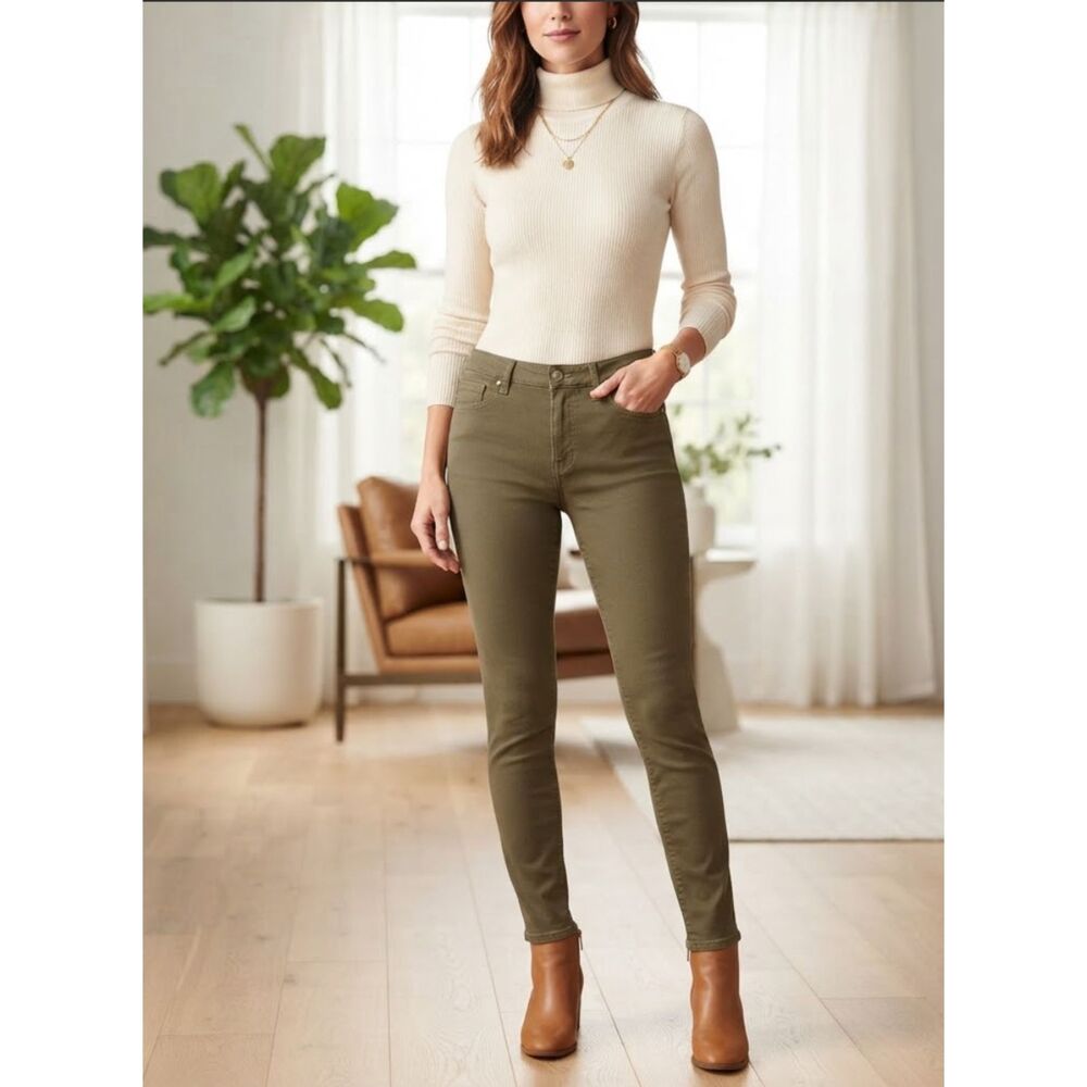 H&M Women's Skinny Super Stretch Twill Pants Women's Size 10